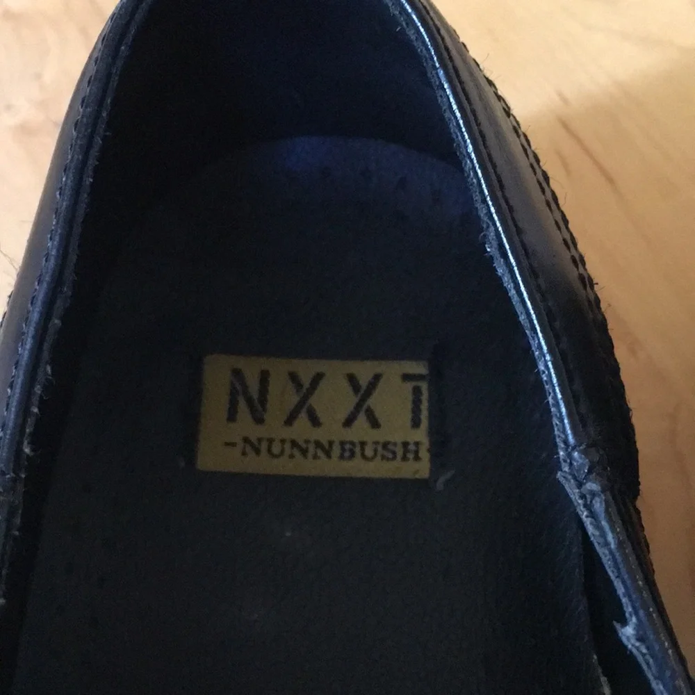 NUNN BUSH | Black Leather Dress Shoes Square Toe Oxford